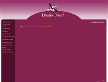 Tablet Screenshot of douris-chastel.com